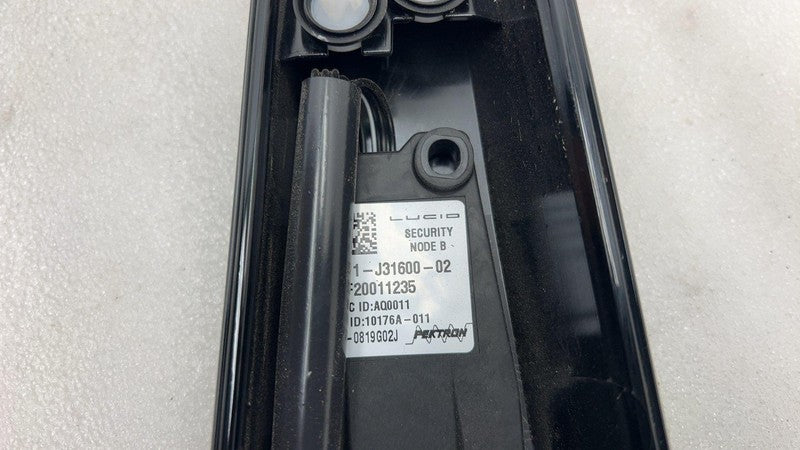 P11-J31600-02 ⭕22-24 Lucid Driver B-pillar Applique Glass w/ Camera Antenna Left P11-J31600-02