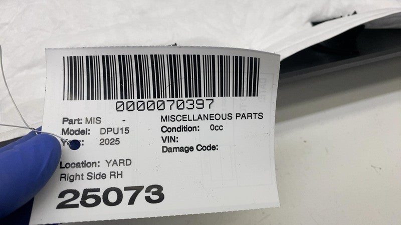 6EK58TRMAC ⭕ 2019-2025 Ram 1500 Pickup Right Side B-Pillar Lower Trim Cover RH 6EK58TRMAC