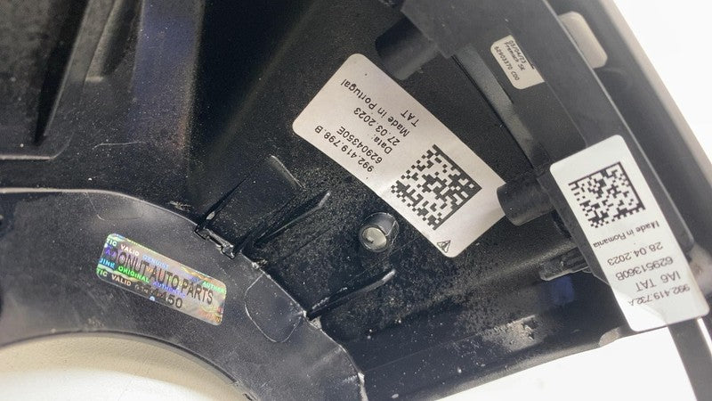 992 419 798 B ⭕ 2024 Porsche Cayenne Front Driver Steering Wheel Trim Cover Black 992419798B