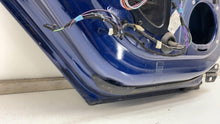 2012-2015 Tesla Model S MS Rear Driver Side Door Shell Panel Left LH Blue - PPSB