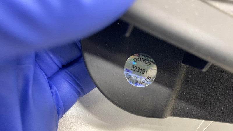 51467384524 2017-2023 BMW 530e 530i G30 Rear Trunk Deck Shelf Defroster Vent Grille Panel