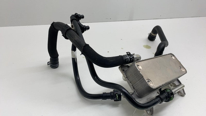 4M0317021G ⭕ 2018-2024 Porsche Cayenne Transmission Oil Cooler w/ Hose Pipe Tube 4M0317021G