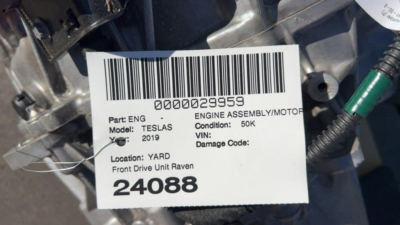 ⭕ 19-20 Tesla Model S Front Drive Unit Electric Engine Motor Raven 147