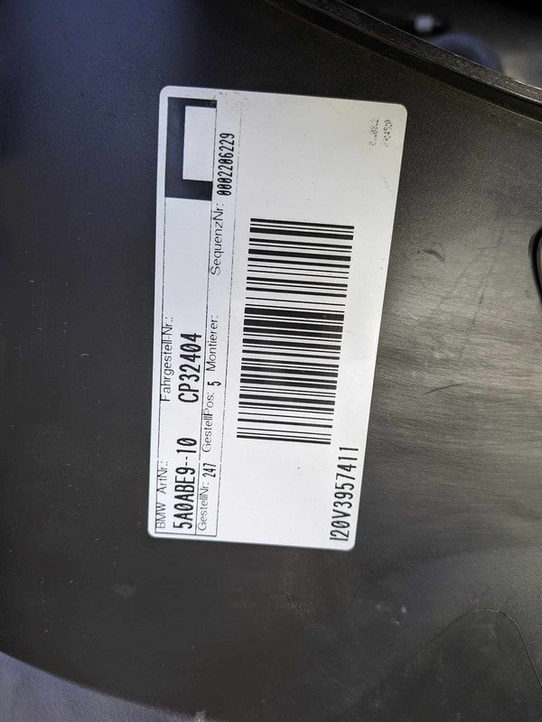 ⭕ 2022 2023 BMW IX i20 Front Bumper Cover M-Aerodynamic Assembly Gray