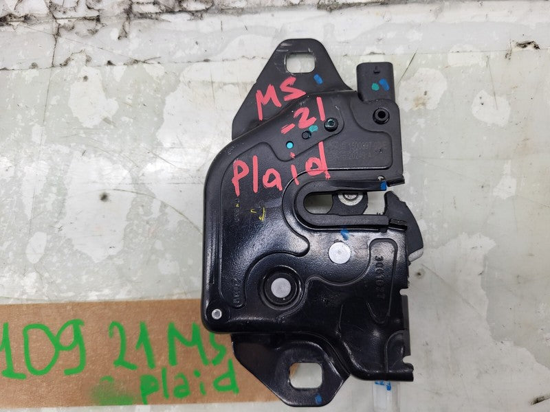 1500397 00 E ⭕ 2021-2025 Model S Hood Latch Double Pull Single Actuator w/ Cable 1500397-00-E