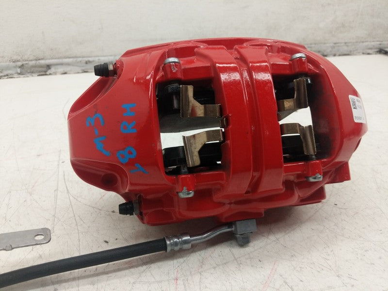 1044642 00 D ⭕ 2017-2022 Tesla Model 3 Front Performance Brake Caliper Red Right 1044642-00-D