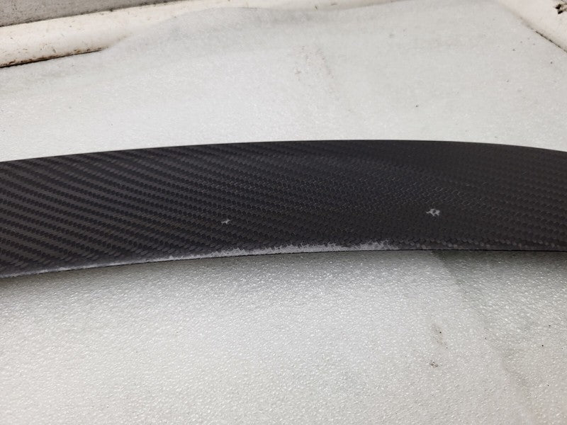 ⭕ 12-15 Tesla Model S Trunk Liftgate Lid Spoiler Wing Carbon Fiber 102