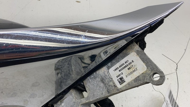 ⭕ 12-15 Model S MS Right Exterior Rear View Door Mirror Green PMSG 600