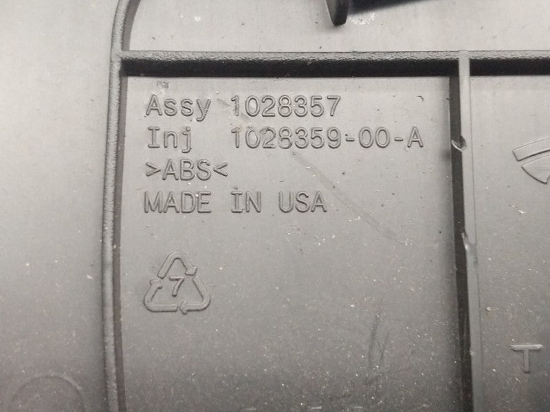 1028359 00 A ⭕ 12-20 Model S Front Driver Side Dash Trim Antenna Cover Trim Left 1028359-00-A