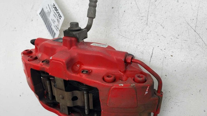 ⭕ 2012-2020 Tesla Model S Rear Driver Side Caliper Red w/ Brake Hose L