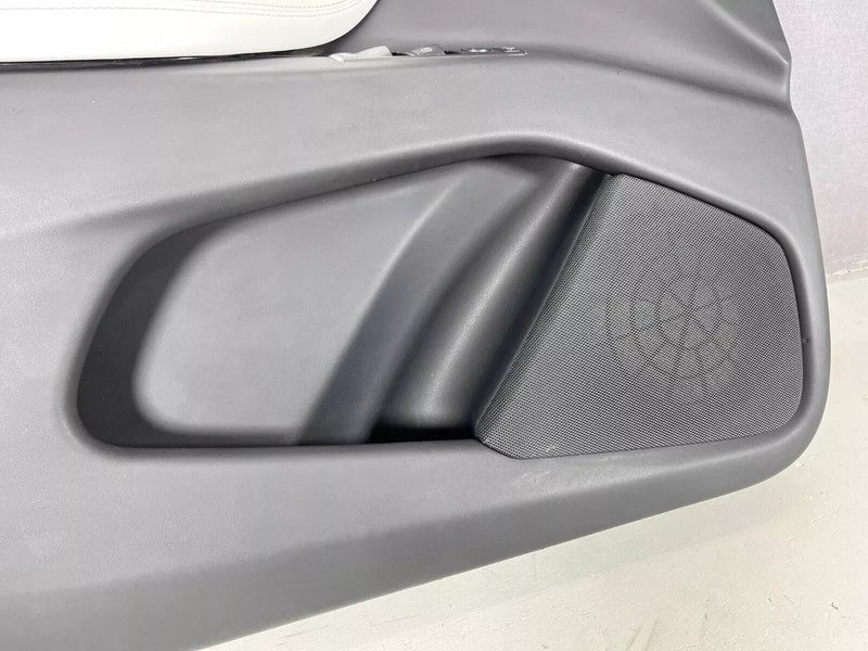 105532718I ⭕ 16-20 Model X Front Left Door Panel Trim Card Cover w/ Molding LH 1055327-18-I