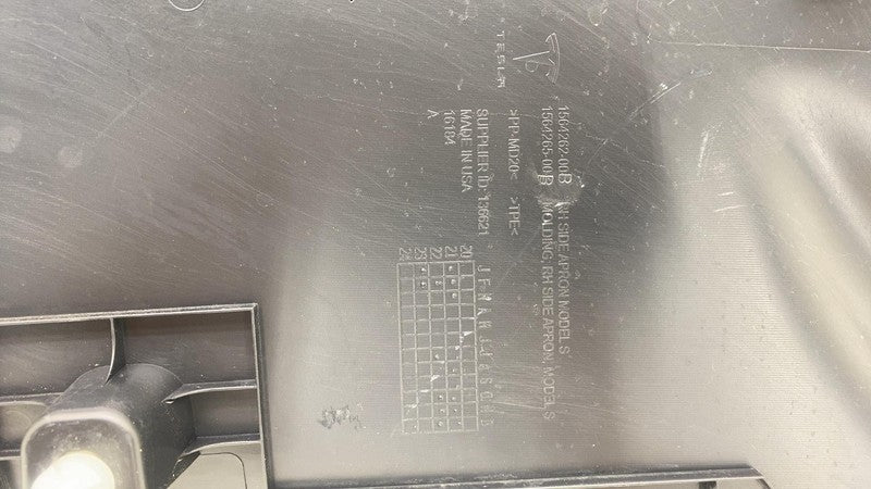 ⭕ 21-24 Tesla Model S Front Right Under Hood Apron Trim Panel Cover 15