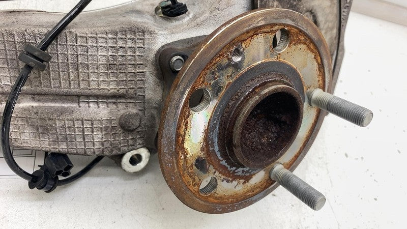 ⭕ 12-15 Model S Front Right Spindle Knuckle w/ Wheel Hub & Sensor 6007