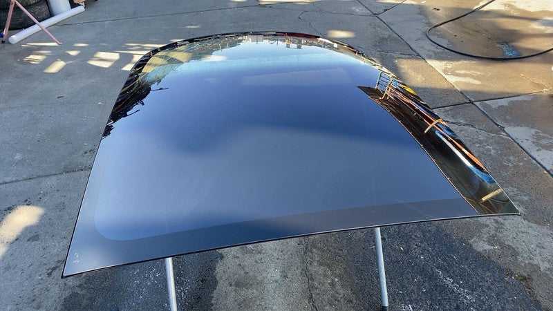 ⭕ 17-20 Model 3 M3 Rear Trunk Panoramic Sun Roof Glass Back Section 10