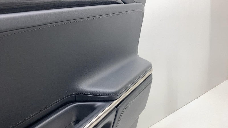 PT00001155 ⭕ 2022-2024 Rivian R1T R1S Front Right Door Trim Panel Black Mountain PT00001155