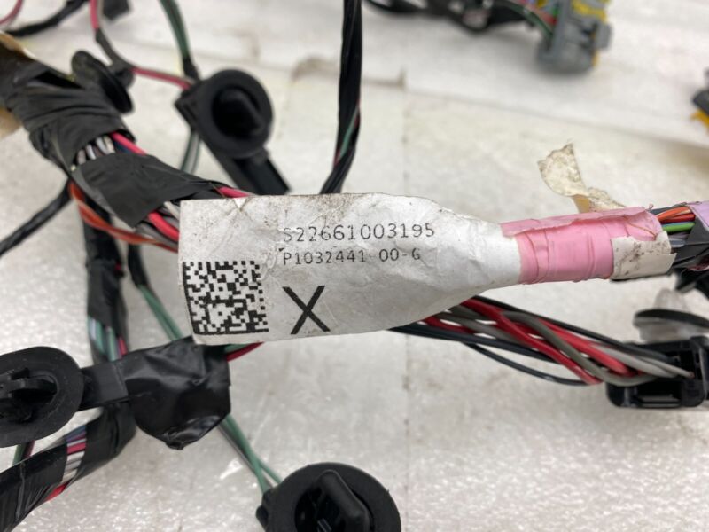 103244100G ⭕16-20 Model X Rear Driver Side Door Wiring Harness Cable Wire Left 1032441-00-G