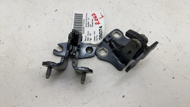 ⭕ 2017-2023 Tesla Model 3 M3 PAIR Rear Driver Side Upper & Lower Door Hinge Left
