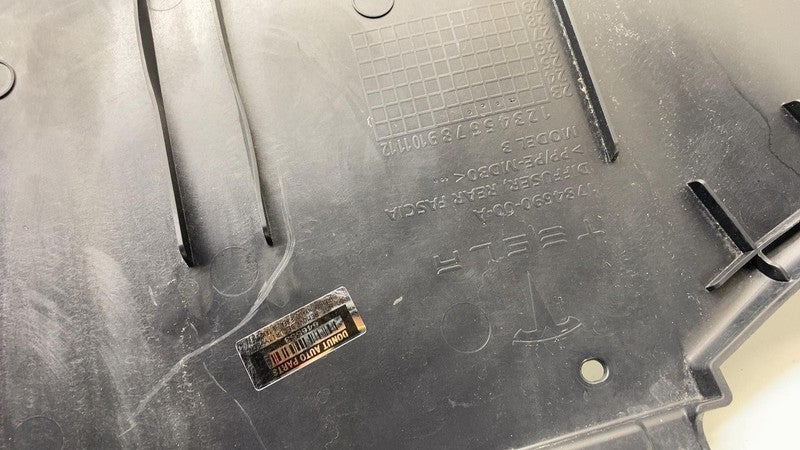 ⭕ 24 25 Model 3 Rear Bumper Under Body Splash Shield Panel Diffuser 17