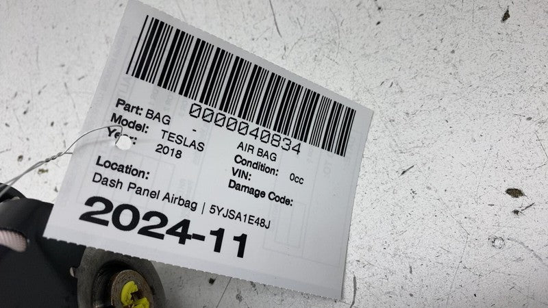 100525699F ⭕ 12-15 Model S Passenger Side Dash Instrument Panel Airbag Right 1005256-99-F