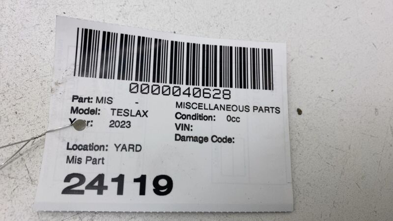 106344001F 16-23 Model X Front Left/Rear Right Primary Falcon Door Shock Strut 1063440-01-F