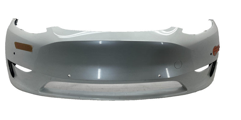 ⭕20-22 Tesla Model Y Front Bumper Cover Assembly Pearl White - PPSW 14