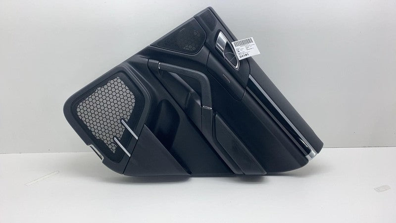 7P0 863 981 2011-2018 Porsche Cayenne Rear Driver Side Door Panel Trim Card Cover Left Black