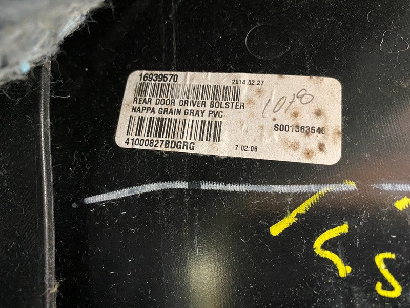 600613310K ⭕ 12-20 Tesla Model S Rear Left Interior Door Panel Trim Card Cover 6006133-10-K