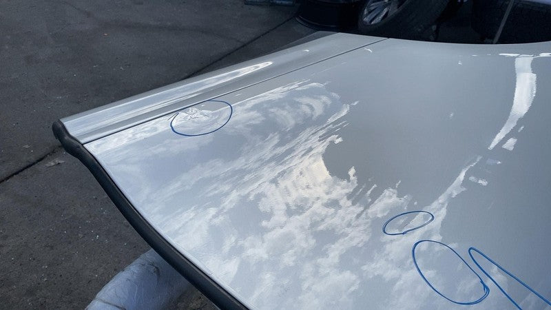 2011-2018 Porsche Cayenne Rear Passenger Side Door Shell Panel Right Silver LX7W