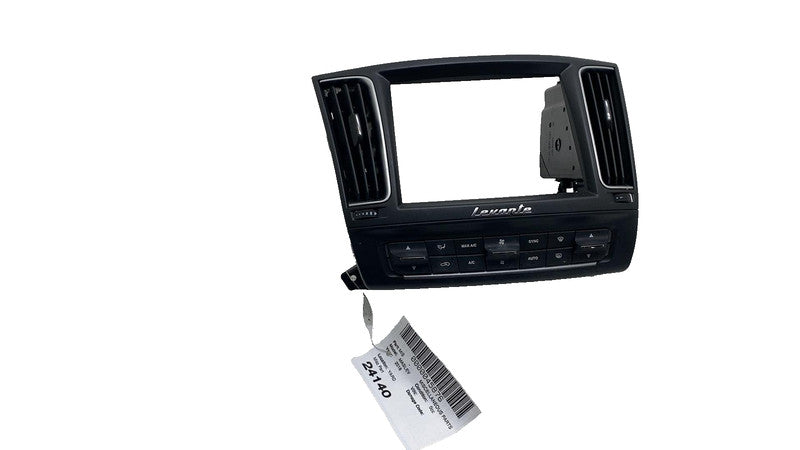 ⭕2017-2023 Levante AC Heater Climate Control Switch Radio Screen Bezel 670123508