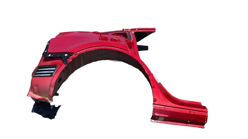 ⭕ 2020-2023 Tesla Model Y Rear Right Quarter Panel Structural Cutout RH Red PPMR
