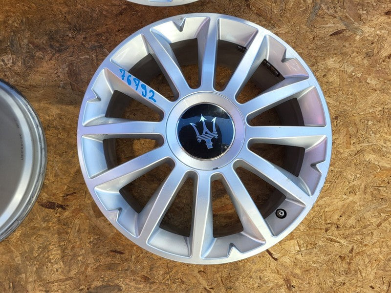670010977 2014 2015 2016 Maserati Ghibli SET of 4 Wheel Rim 18" inch 7.5x18 Assy 670010977
