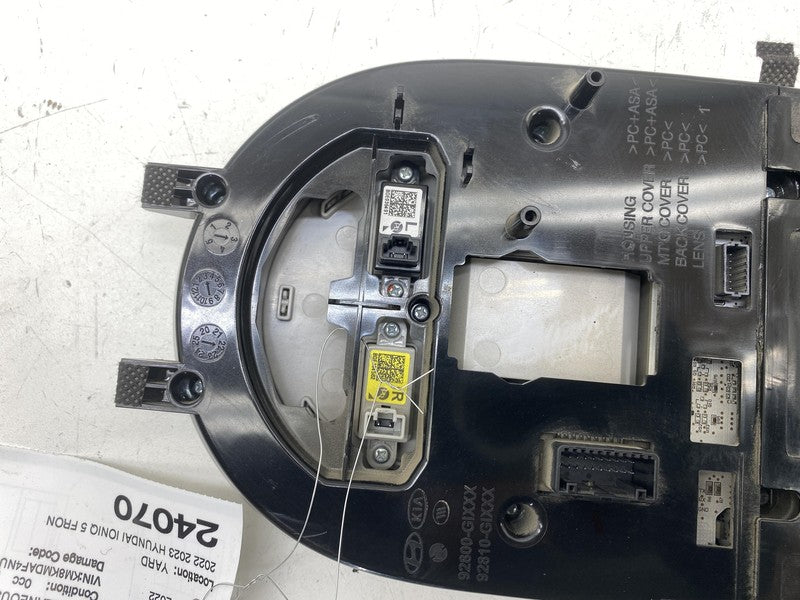 92800 GI000 ⭕ 2022 2023 Hyundai Ioniq 5 Front Overhead Roof Console Dome Light 92800GI000