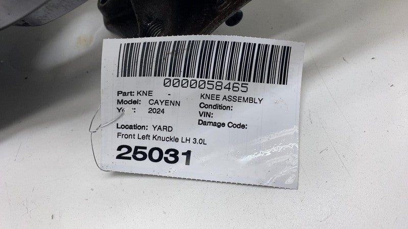 ⭕ 19-24 Porsche Cayenne Front Left Spindle Knuckle Hub w/ Dust Shield 