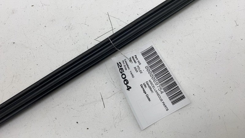 ⭕ 21-23 Polestar 2 Rear Right Door Window Inner Belt Weatherstrip Seal