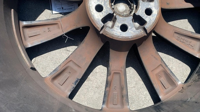 ⭕ 16-20 Model X Turbine Wheel Rim 22x9.0J +35MM w/ Tire 265/35ZR22 102