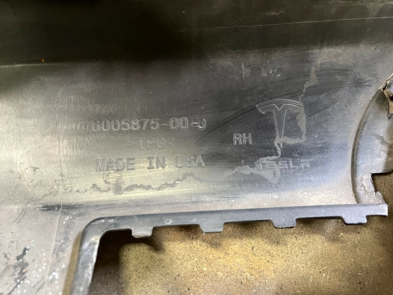 6005875 00 J ⭕12-20 Model S Passenger Side Rocker Panel Outer Sill Molding Right 6005875-00-J