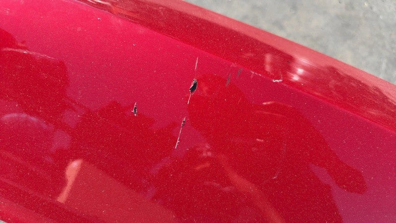 ⭕ 2020 2021 2022 Tesla Model Y Front Bumper Cover Red - PPMR