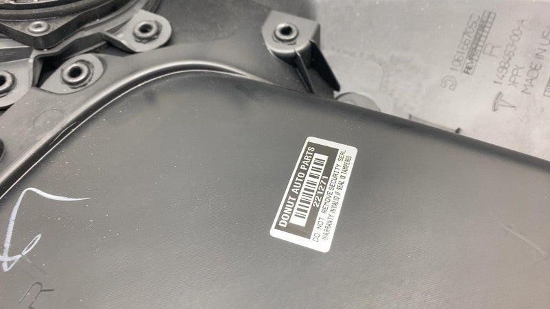 149729792B ⭕ 20-24 Tesla Model Y Rear Door Panel Trim Card Black Right -White 1497297-92-B