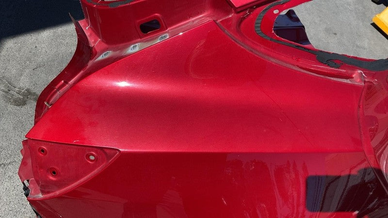 ⭕ 17-20 Tesla Model 3 Rear Right Quarter Panel Structural Frame Cut Red - PPMR