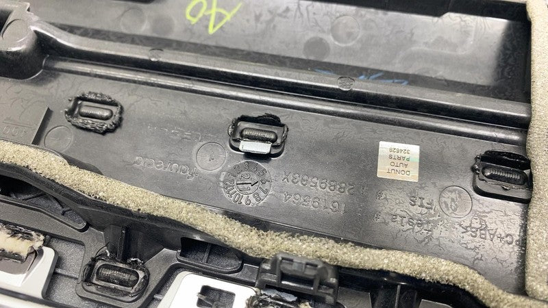 ⭕ 17-23 Tesla Model 3 Front Dashboard Decor Instrument Panel Trim 1621