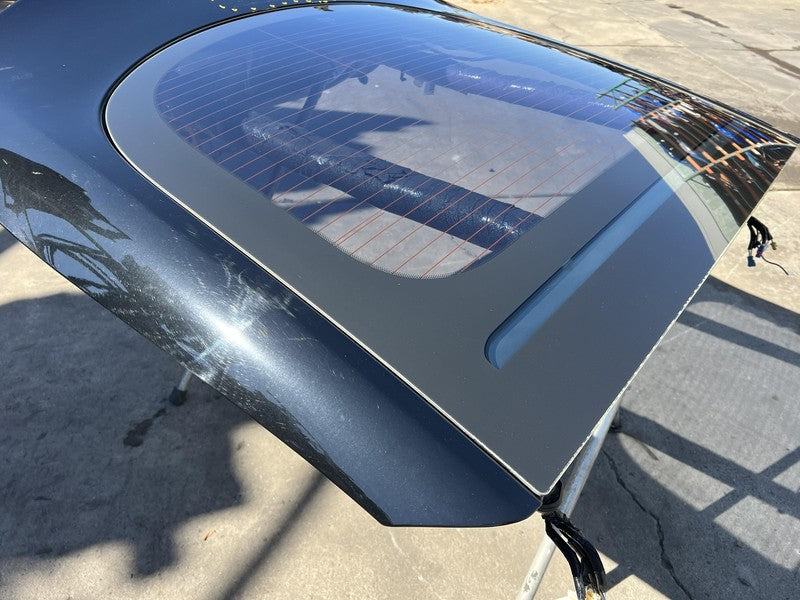 100263300E ⭕ 12-15 Model S Tailgate Hatch Panel & Liftgate Glass Black - PBSB 1002633-00-E
