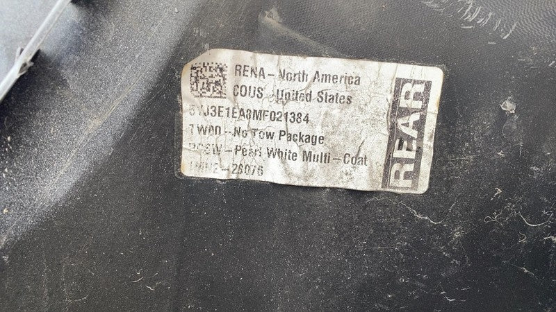 ⭕ 2017-2022 Tesla Model 3 M3 Rear Bumper Cover Multi-Coat Pearl White 