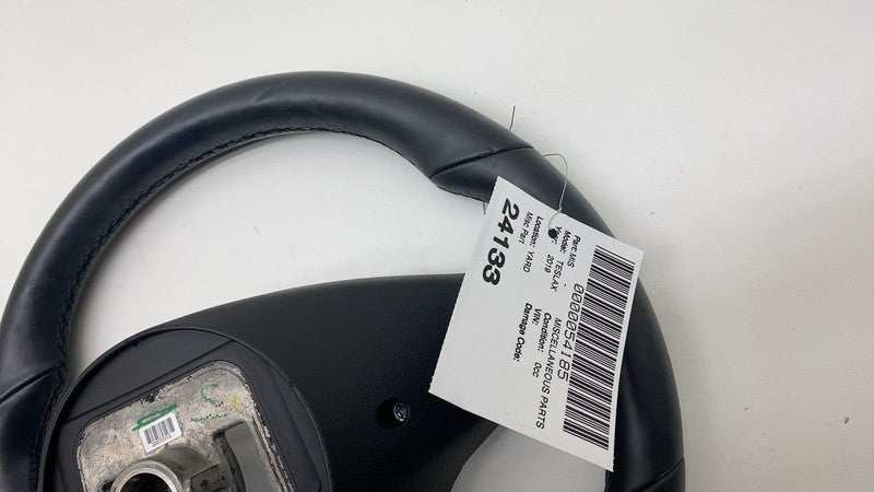 2012-2020 Tesla Model S X Driver Steering Wheel Black Assembly 1036774