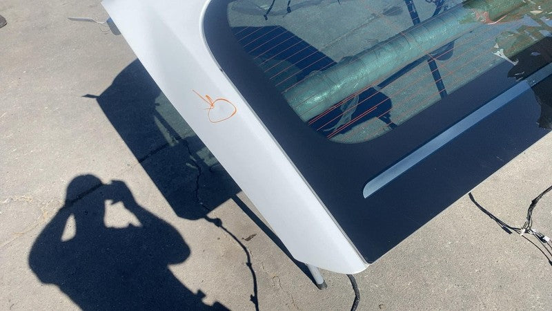 ⭕2012-2015 Tesla Model S Rear Tailgate Hatch Panel & Liftgate Glass Wh