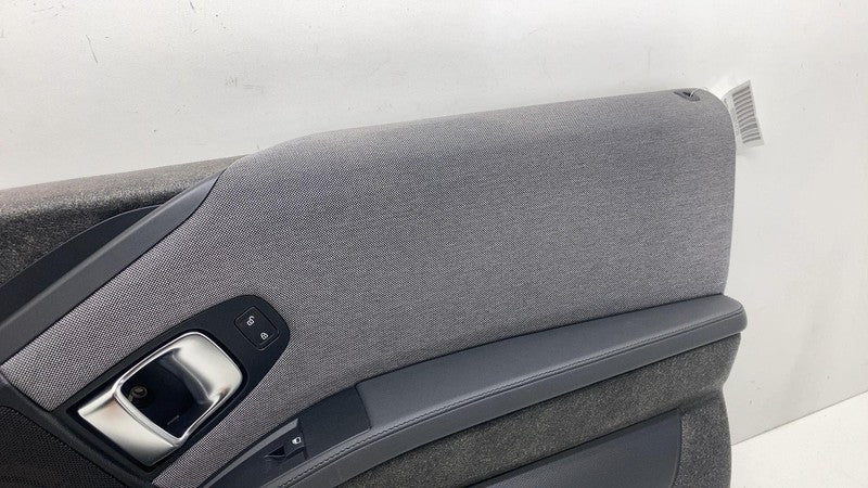 ⭕14-21 BMW i3 I01 Front Passenger Side Interior Door Panel Trim Cover Gray Right