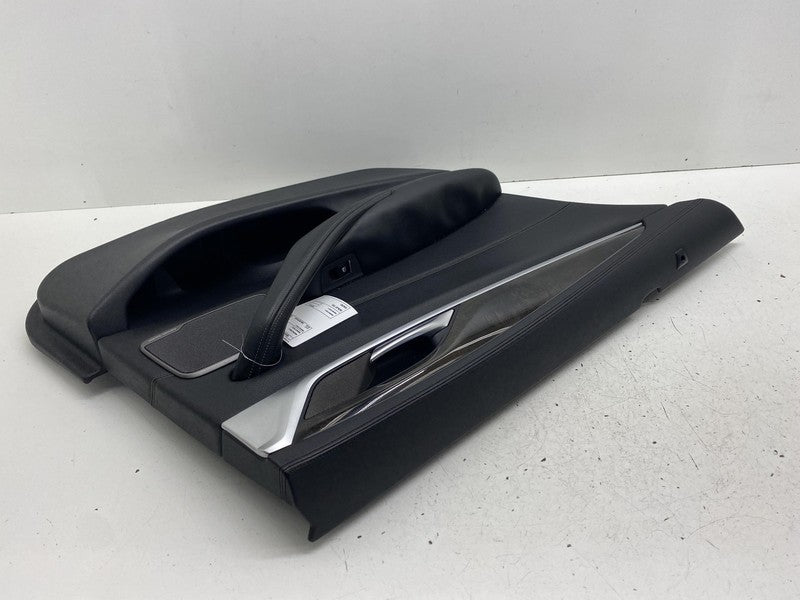 ⭕ 2017-2023 BMW 540i Rear Left Side Interior Door Panel Trim Card Blac