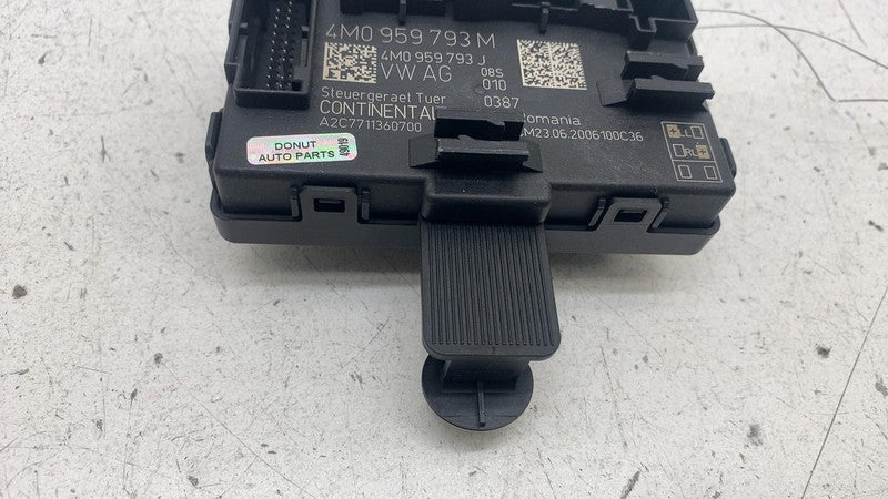 4M0 959 795 M ⭕ 19-23 Audi E-Tron Front Left Driver Side Door Control Module Unit 4M0959795M