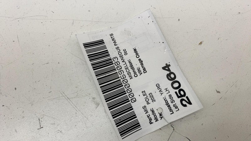 31672647 ⭕ 21-23 Polestar 2 Rear Driver Side Door Molding Strip Trim Panel Left 31672647