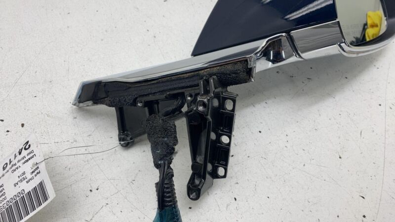 Does not apply 2012-2015 Tesla Model S Front Right Exterior Rear View Door Mirror RH Blue PMMB