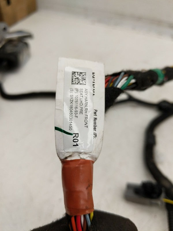 1076116-93-F ⭕ 2017-2023 Tesla Model 3 Front Seat Wiring Harness Wire Loom Right 1076116-93-F